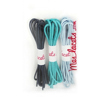 Coffret Moby Dick lacets ronds et fins 120 cm