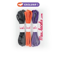 Coffret mortel lacets ronds et fins 60 cm