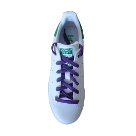 Lacets chaussures de sport / sportswear plats coton longueur 110 cm couleur digital