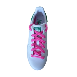 Lacets fluorescents chaussures de sport / sportswear plats synthtique longueur 110 cm couleur fluo rose