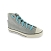 Lacets chaussures de sport / sportswear plats coton longueur 180 cm couleur turquoise