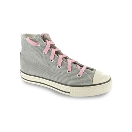 Lacets chaussures de sport / sportswear plats coton longueur 150 cm couleur illet