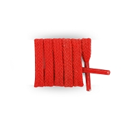 Lacets baskets mode plats coton longueur 40 cm, lacet rouge