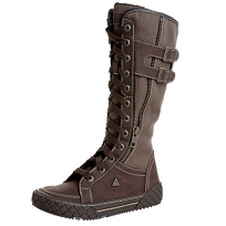 VADO Helen lacets bottes marron